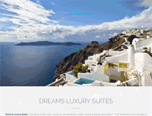 Tablet Screenshot of dreamsluxurysuites.com